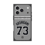 プレミアムスクエアケース with MagSafe［ 読売ジャイアンツ - #73 HASHIGAMI - ビジター ］