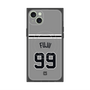 プレミアムスクエアケース with MagSafe［ 読売ジャイアンツ - #99 FUJII - ビジター ］