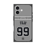 プレミアムスクエアケース with MagSafe［ 読売ジャイアンツ - #99 FUJII - ビジター ］