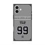 プレミアムスクエアケース with MagSafe［ 読売ジャイアンツ - #99 FUJII - ビジター ］