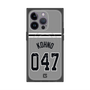 プレミアムスクエアケース with MagSafe［ 読売ジャイアンツ - #047 KOHNO - ビジター ］