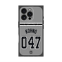 プレミアムスクエアケース with MagSafe［ 読売ジャイアンツ - #047 KOHNO - ビジター ］