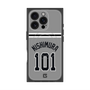 プレミアムスクエアケース with MagSafe［ 読売ジャイアンツ - #101 NISHIMURA - ビジター ］