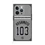 プレミアムスクエアケース with MagSafe［ 読売ジャイアンツ - #103 HASHIMOTO - ビジター ］