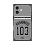 プレミアムスクエアケース with MagSafe［ 読売ジャイアンツ - #103 HASHIMOTO - ビジター ］