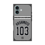 プレミアムスクエアケース with MagSafe［ 読売ジャイアンツ - #103 HASHIMOTO - ビジター ］