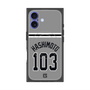 プレミアムスクエアケース with MagSafe［ 読売ジャイアンツ - #103 HASHIMOTO - ビジター ］