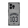 プレミアムスクエアケース with MagSafe［ 読売ジャイアンツ - #103 HASHIMOTO - ビジター ］