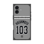 プレミアムスクエアケース with MagSafe［ 読売ジャイアンツ - #103 HASHIMOTO - ビジター ］