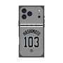 プレミアムスクエアケース with MagSafe［ 読売ジャイアンツ - #103 HASHIMOTO - ビジター ］