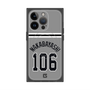 プレミアムスクエアケース with MagSafe［ 読売ジャイアンツ - #106 WAKABAYASHI - ビジター ］