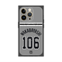 プレミアムスクエアケース with MagSafe［ 読売ジャイアンツ - #106 WAKABAYASHI - ビジター ］