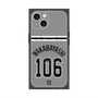 プレミアムスクエアケース with MagSafe［ 読売ジャイアンツ - #106 WAKABAYASHI - ビジター ］