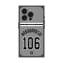 プレミアムスクエアケース with MagSafe［ 読売ジャイアンツ - #106 WAKABAYASHI - ビジター ］