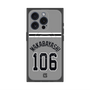 プレミアムスクエアケース with MagSafe［ 読売ジャイアンツ - #106 WAKABAYASHI - ビジター ］