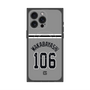 プレミアムスクエアケース with MagSafe［ 読売ジャイアンツ - #106 WAKABAYASHI - ビジター ］