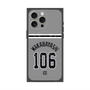 プレミアムスクエアケース with MagSafe［ 読売ジャイアンツ - #106 WAKABAYASHI - ビジター ］