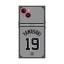 プレミアムスクエアケース with MagSafe［ 読売ジャイアンツ - #19 YAMASAKI - ビジター ］