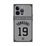 プレミアムスクエアケース with MagSafe［ 読売ジャイアンツ - #19 YAMASAKI - ビジター ］