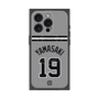プレミアムスクエアケース with MagSafe［ 読売ジャイアンツ - #19 YAMASAKI - ビジター ］