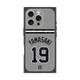 プレミアムスクエアケース with MagSafe［ 読売ジャイアンツ - #19 YAMASAKI - ビジター ］