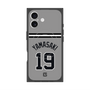プレミアムスクエアケース with MagSafe［ 読売ジャイアンツ - #19 YAMASAKI - ビジター ］