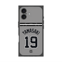プレミアムスクエアケース with MagSafe［ 読売ジャイアンツ - #19 YAMASAKI - ビジター ］