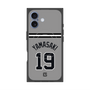 プレミアムスクエアケース with MagSafe［ 読売ジャイアンツ - #19 YAMASAKI - ビジター ］