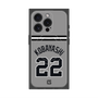 プレミアムスクエアケース with MagSafe［ 読売ジャイアンツ - #22 KOBAYASHI - ビジター ］