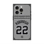 プレミアムスクエアケース with MagSafe［ 読売ジャイアンツ - #22 KOBAYASHI - ビジター ］