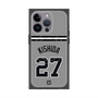 プレミアムスクエアケース with MagSafe［ 読売ジャイアンツ - #27 KISHIDA - ビジター ］