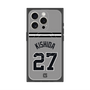 プレミアムスクエアケース with MagSafe［ 読売ジャイアンツ - #27 KISHIDA - ビジター ］