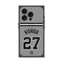 プレミアムスクエアケース with MagSafe［ 読売ジャイアンツ - #27 KISHIDA - ビジター ］