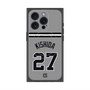 プレミアムスクエアケース with MagSafe［ 読売ジャイアンツ - #27 KISHIDA - ビジター ］