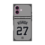 プレミアムスクエアケース with MagSafe［ 読売ジャイアンツ - #27 KISHIDA - ビジター ］
