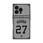 プレミアムスクエアケース with MagSafe［ 読売ジャイアンツ - #27 KISHIDA - ビジター ］