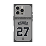プレミアムスクエアケース with MagSafe［ 読売ジャイアンツ - #27 KISHIDA - ビジター ］