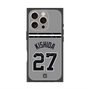 プレミアムスクエアケース with MagSafe［ 読売ジャイアンツ - #27 KISHIDA - ビジター ］