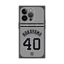 プレミアムスクエアケース with MagSafe［ 読売ジャイアンツ - #40 NAKAYAMA - ビジター ］