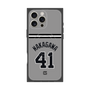 プレミアムスクエアケース with MagSafe［ 読売ジャイアンツ - #41 NAKAGAWA - ビジター ］