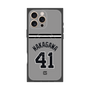プレミアムスクエアケース with MagSafe［ 読売ジャイアンツ - #41 NAKAGAWA - ビジター ］