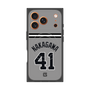プレミアムスクエアケース with MagSafe［ 読売ジャイアンツ - #41 NAKAGAWA - ビジター ］