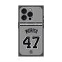 プレミアムスクエアケース with MagSafe［ 読売ジャイアンツ - #47 MORITA - ビジター ］