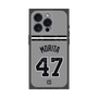プレミアムスクエアケース with MagSafe［ 読売ジャイアンツ - #47 MORITA - ビジター ］