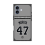プレミアムスクエアケース with MagSafe［ 読売ジャイアンツ - #47 MORITA - ビジター ］
