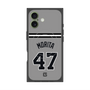 プレミアムスクエアケース with MagSafe［ 読売ジャイアンツ - #47 MORITA - ビジター ］