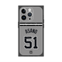プレミアムスクエアケース with MagSafe［ 読売ジャイアンツ - #51 ASANO - ビジター ］
