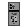プレミアムスクエアケース with MagSafe［ 読売ジャイアンツ - #51 ASANO - ビジター ］