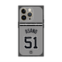 プレミアムスクエアケース with MagSafe［ 読売ジャイアンツ - #51 ASANO - ビジター ］