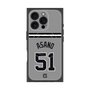 プレミアムスクエアケース with MagSafe［ 読売ジャイアンツ - #51 ASANO - ビジター ］